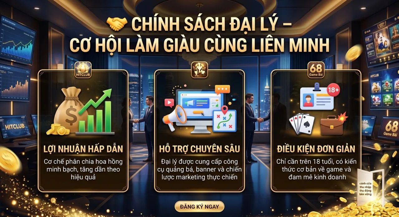 hitclub chính sách đại lý